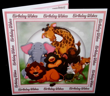 4, Sheet Bumper Kit, Animal Zoo Friends  with Bonus Inserts  by Diane  Hitchcox