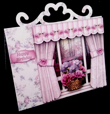 Woodland View - Through the Window Card Mini Kit by Diane  Hitchcox