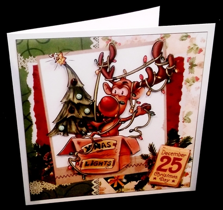 8x8 what a Christmas mess mini kit by Diane  Hitchcox