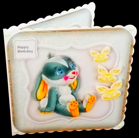 Some Bunny Loves You Mini Kit by Diane  Hitchcox