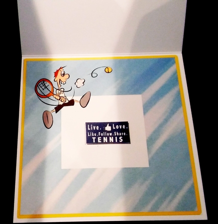 Live Love Tennis - Insert by Diane  Hitchcox