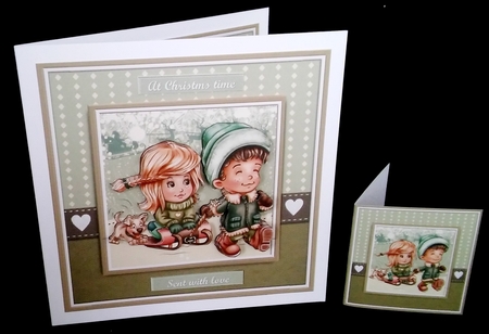 Fun in the snow mini kit by Diane  Hitchcox
