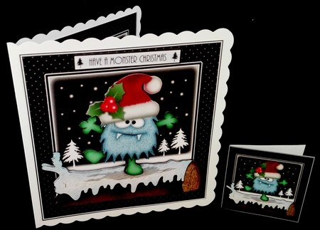 Monster Christmas Mini Kit by Diane  Hitchcox