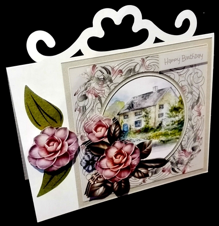 house in the country by Diane  Hitchcox