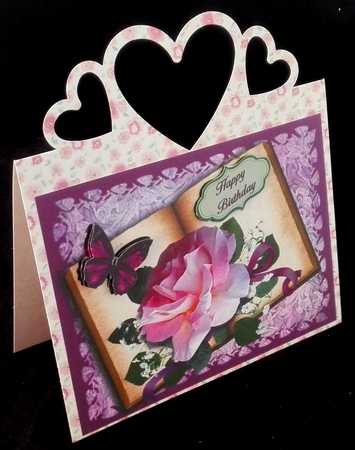 rose book purple by Diane  Hitchcox