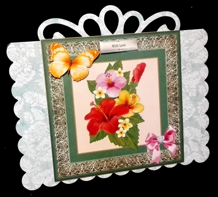 Tropical Hibiscus 3 by Diane  Hitchcox
