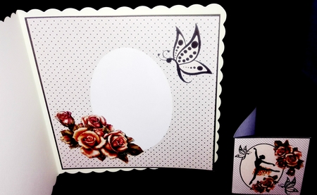 Ballet Silhouette - Insert by Diane  Hitchcox