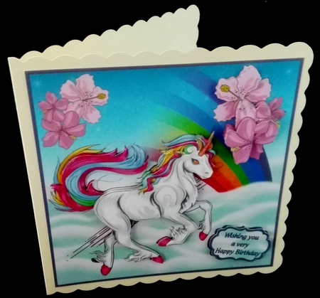 Unicorns and Rainbows by Diane  Hitchcox
