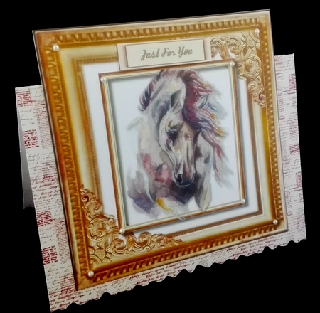 Beautiful Water Coloured Horse  by Diane  Hitchcox