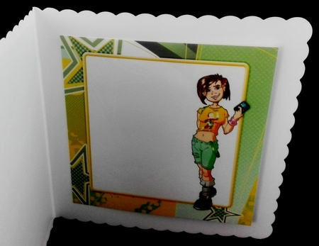 Teen Text Dudess 8x8 Insert by Diane  Hitchcox