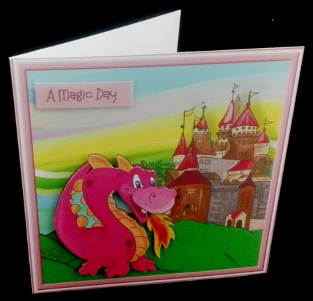 the magic dragon by Diane  Hitchcox