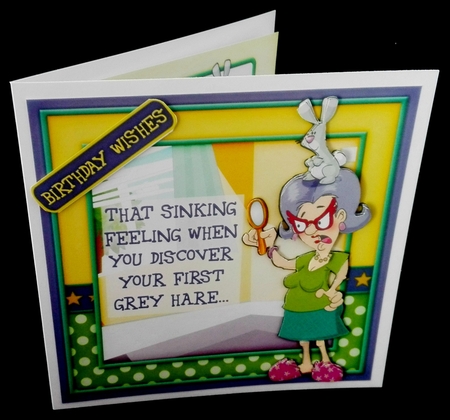 Veras Grey Hair 4 Sheet Mini Kit by Diane  Hitchcox