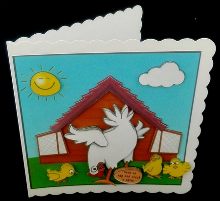 Have an EGGcellent Day - Decoupage by Diane  Hitchcox