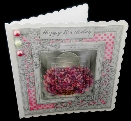Floral pyramid Mini kit by Diane  Hitchcox
