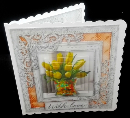 Floral pyramid Mini kit by Diane  Hitchcox