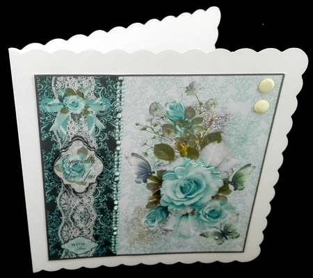 The Blue Rose by Diane  Hitchcox