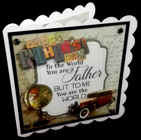 8x8 Happy fathers day 2 mini kit by Diane  Hitchcox