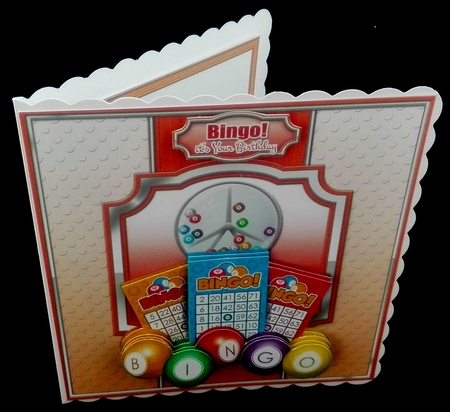 Bingo Its Your Birthday 8x8 Mini Kit by Diane  Hitchcox