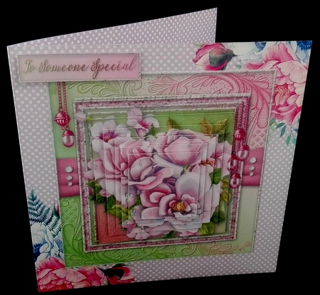 Happy Birthday thank you with love pyramid mini kit by Diane  Hitchcox