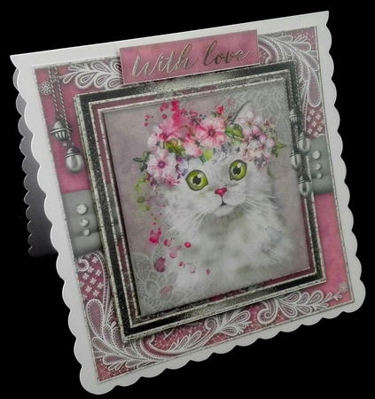 Happy Birthday thank you with love pyramid mini kit by Diane  Hitchcox