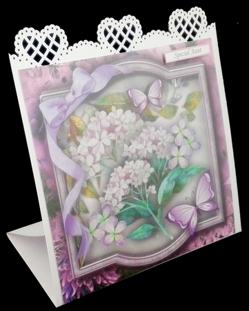 Lilac  Rhapsody and Butterflys  by Diane  Hitchcox