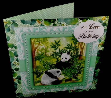 Pandas in the Bamboo  by Diane  Hitchcox