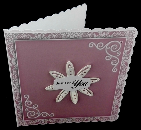 Sugar Plum Polka Dot, Lace and Roses 7 by Diane  Hitchcox