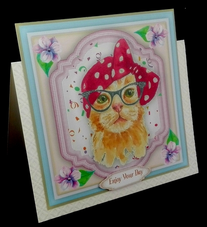 My New Spring Hat  by Diane  Hitchcox