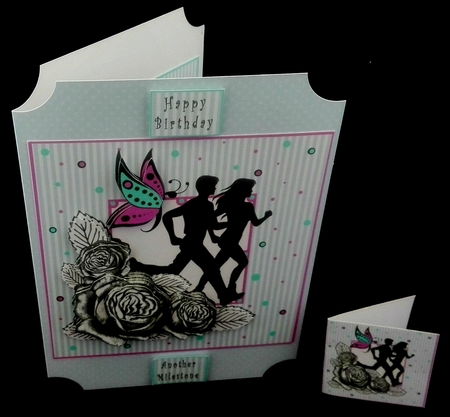 Keep Fit - Decoupage by Diane  Hitchcox