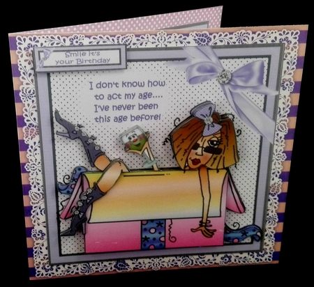 8x8 J.J act your age mini kit by Diane  Hitchcox