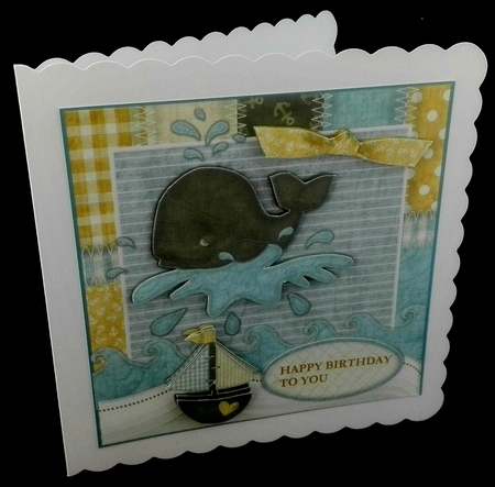 Quick Card Nautical  Birthday ( BOY) 3 by Diane  Hitchcox