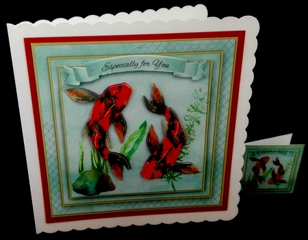 Koi Carp Birthday Mini Kit by Diane  Hitchcox