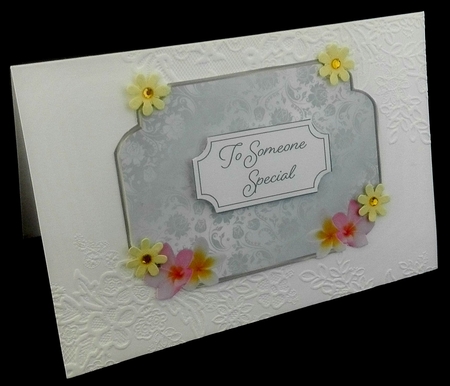 Matching insert for the design sheet - Happy Easter Cut and Fold card 1 (Gold border) by Diane  Hitchcox
