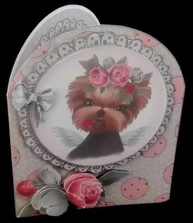Yorkies Please Full-Card Mini Kit-5 by Diane  Hitchcox