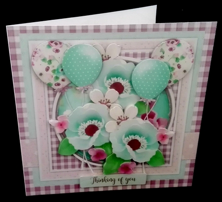 Birthday Balloons Mini Kit by Diane  Hitchcox