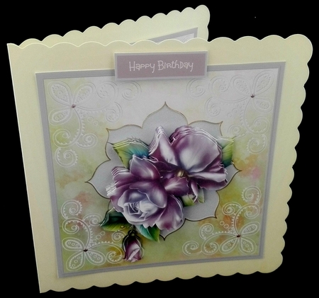 Lilac rose by Diane  Hitchcox