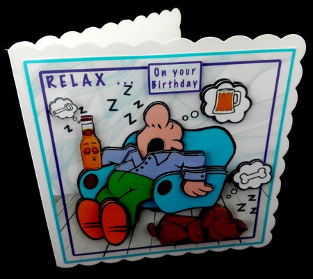 Birthday Daydreams - Decoupage by Diane  Hitchcox