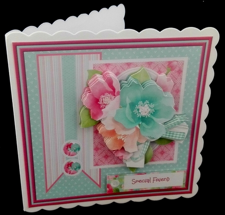 Country flowers by Diane  Hitchcox