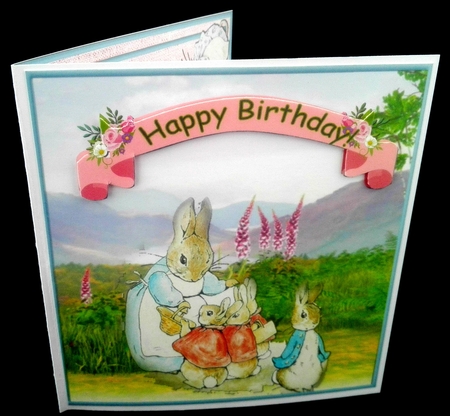 PETER RABBIT - TWIST AND POP CARD KIT by Diane  Hitchcox