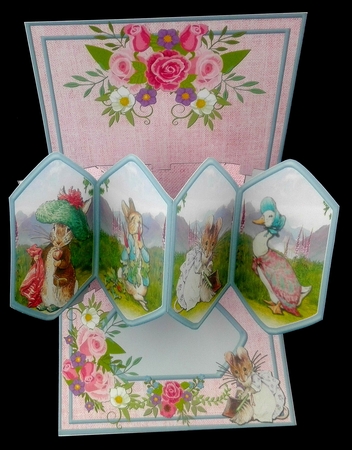 PETER RABBIT - TWIST AND POP CARD KIT by Diane  Hitchcox