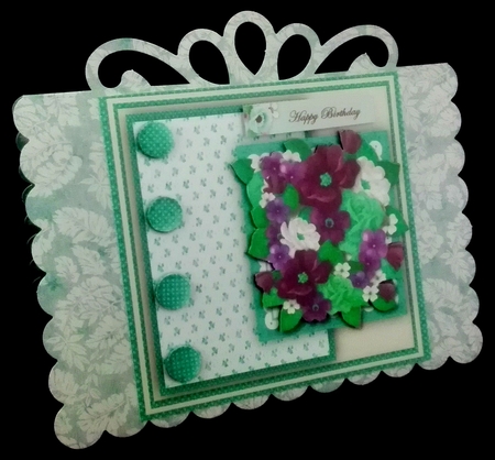 Beautiful Aqua  Infusion  by Diane  Hitchcox