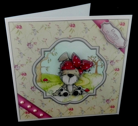 Furry Friend 8x8 Mini Kit by Diane  Hitchcox