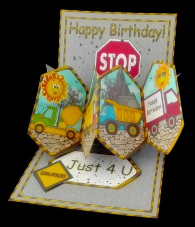 DIRTY JOBS - TWIST AND POP CARD KIT 15 by Diane  Hitchcox