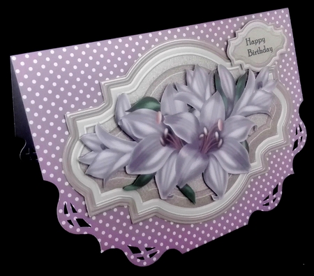Shield Gorgeous Lilies by Diane  Hitchcox