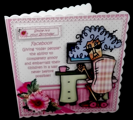 8x8 Stella Facebook and older people mini kit by Diane  Hitchcox