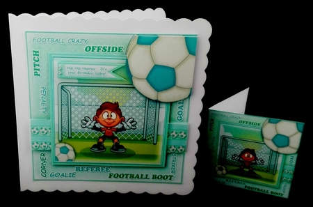 Football Crazy! by Diane  Hitchcox