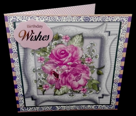 Stunning Lilac Wild Roses by Diane  Hitchcox