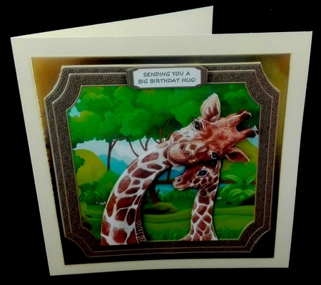 Sending you a big birthday hug! by Diane  Hitchcox