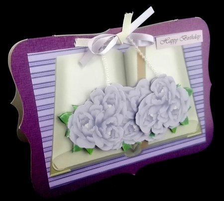 Book Lavender Peonies by Diane  Hitchcox