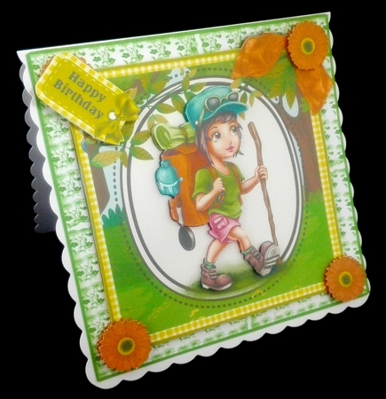 Mini Kit - Trekking Girl #1 by Diane  Hitchcox
